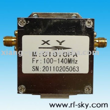 Isolateurs coaxiaux de type de connecteur de 10W 100-140MHz SMA / N